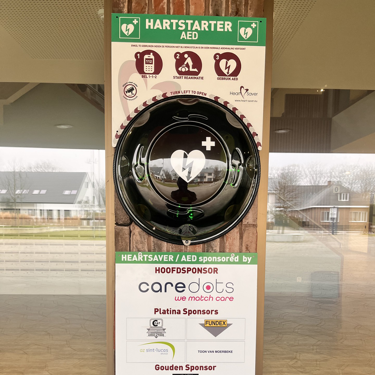 Fundex sponsoring HeartSaver Brugge