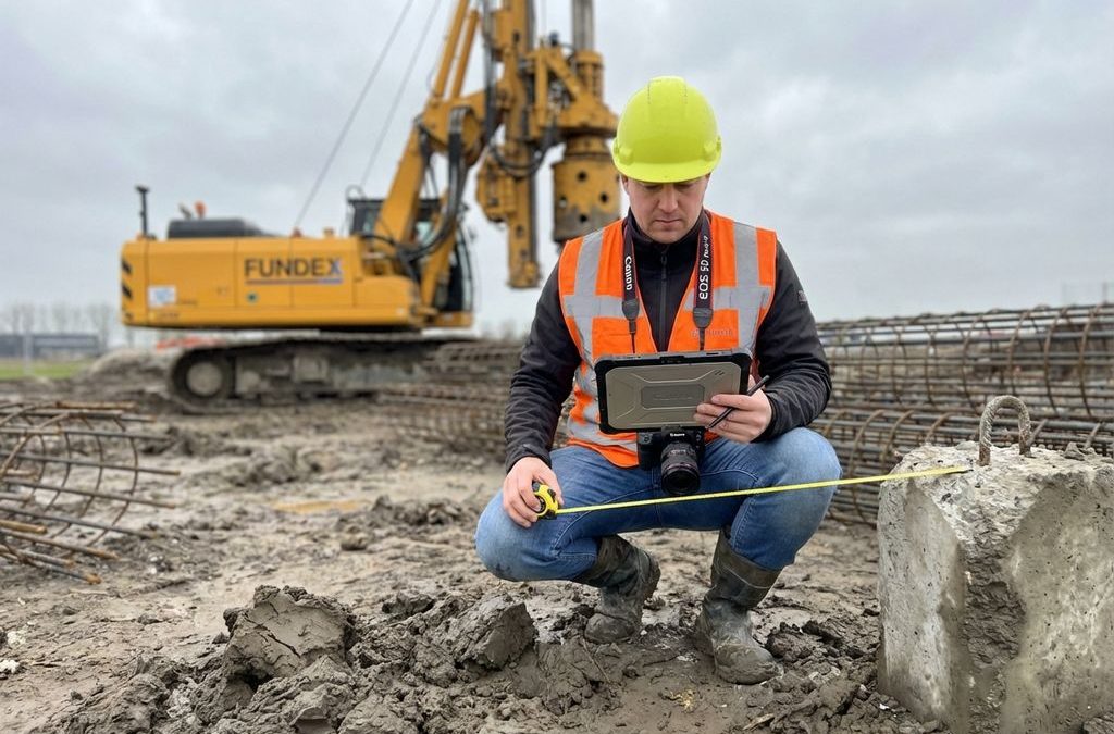 Welke controles zijn er bij funderingswerk?