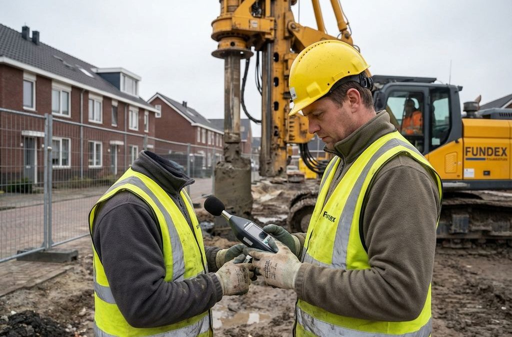 Wat zijn de regels voor geluidsoverlast bij funderen?