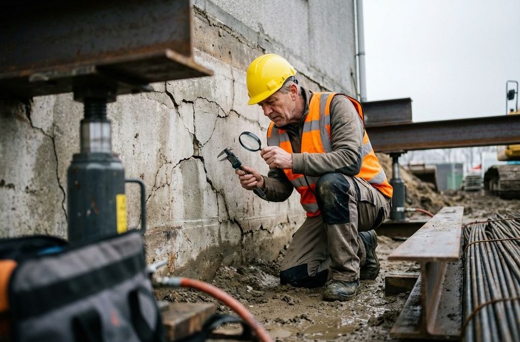 Hoe herstel je beschadigde funderingen?