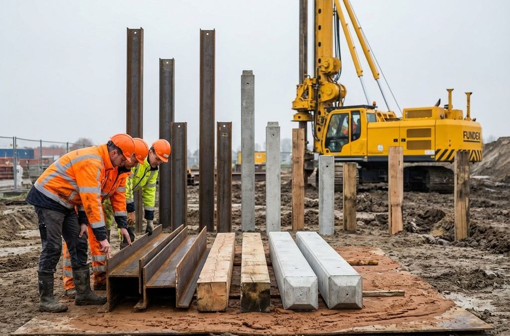 Welke soorten funderingspalen zijn er?