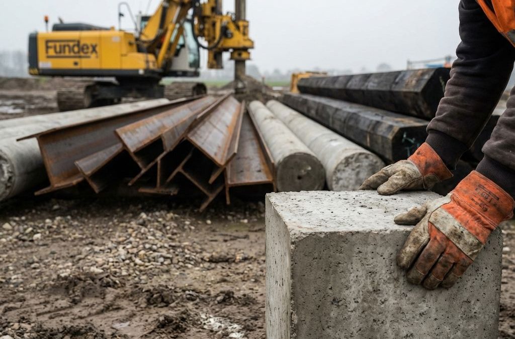 Wat is het verschil tussen verschillende paaltypen?