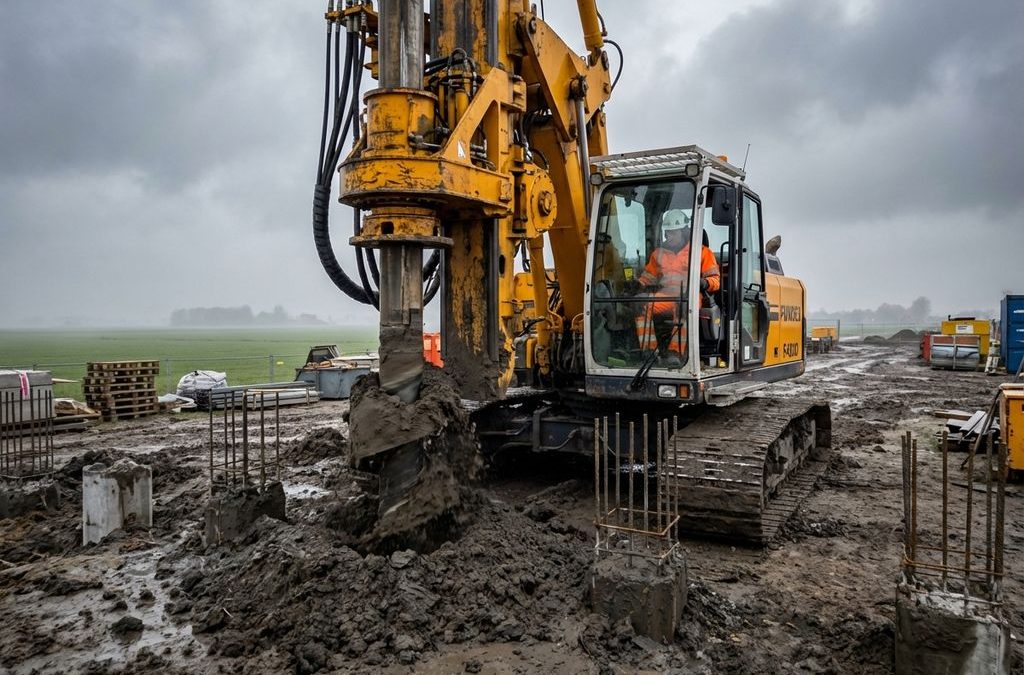 Wat gebeurt er tijdens het funderingsproces?