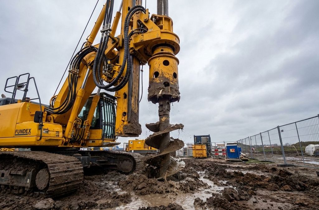 Hoe fundeer je in slappe grond?