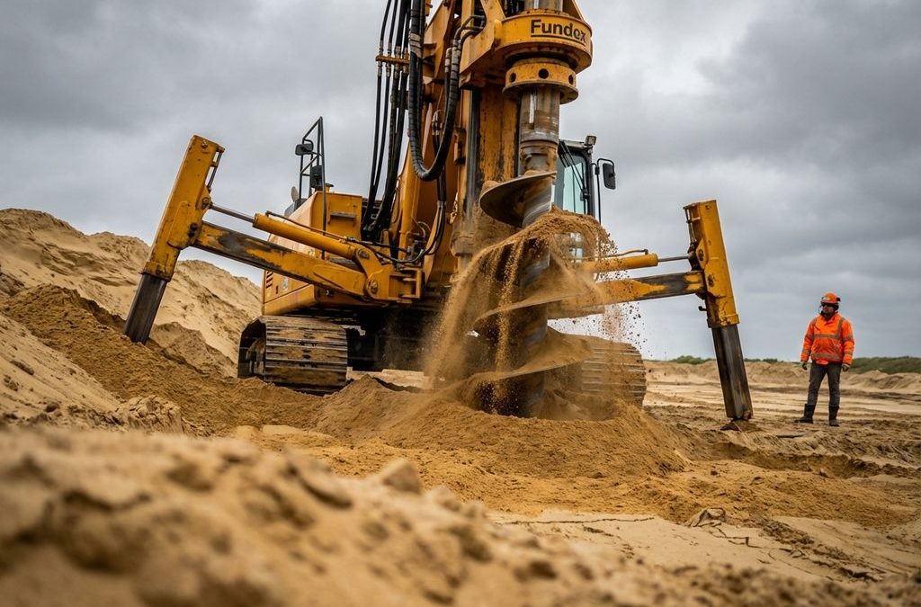 Wat zijn de uitdagingen bij funderen in zandgrond?